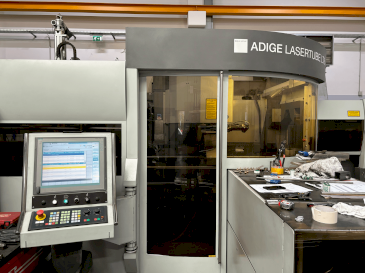 Front view of ADIGE LT8  machine
