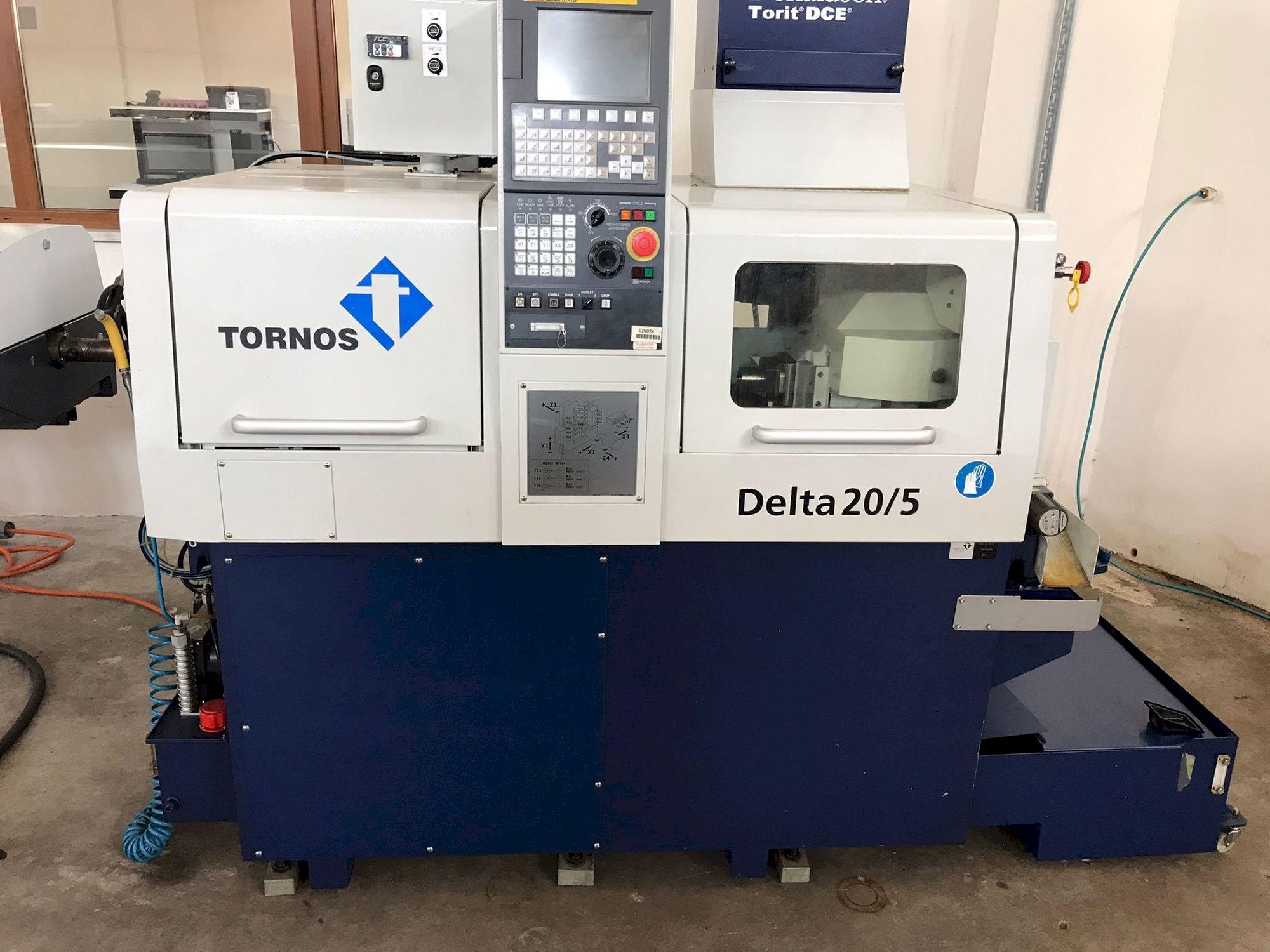 Front view of Tornos Delta 20/5  machine