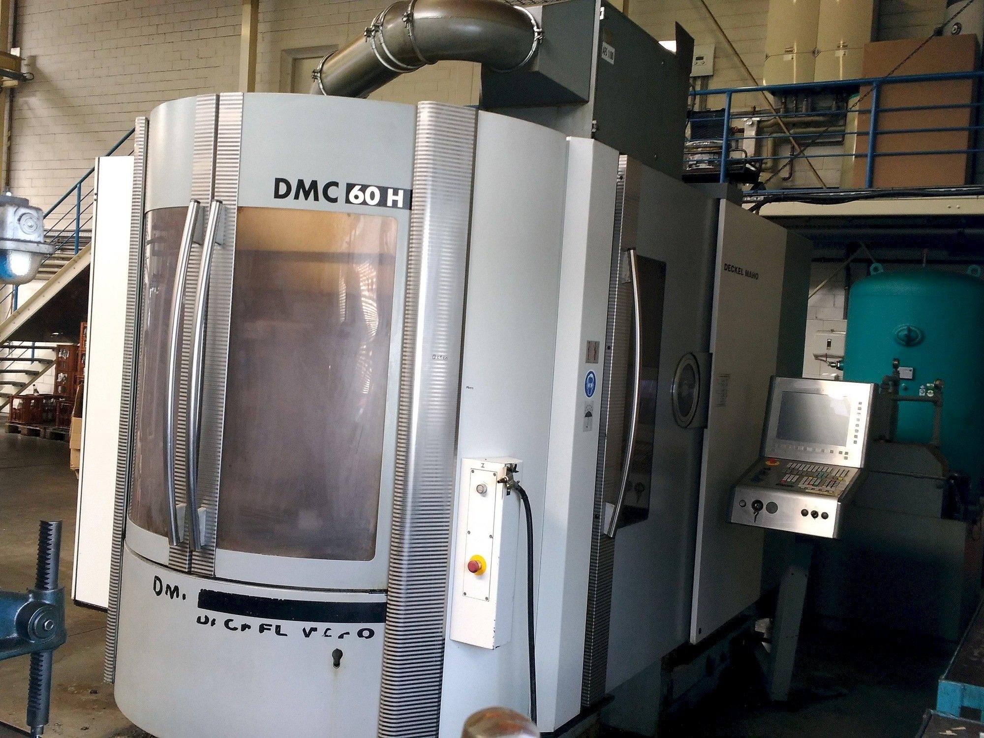 Front view of DECKEL MAHO DMC 60H hi-dyn  machine