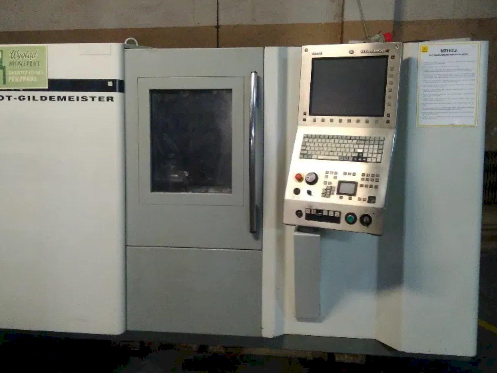 Front view of Gildemeister CTX 210  machine