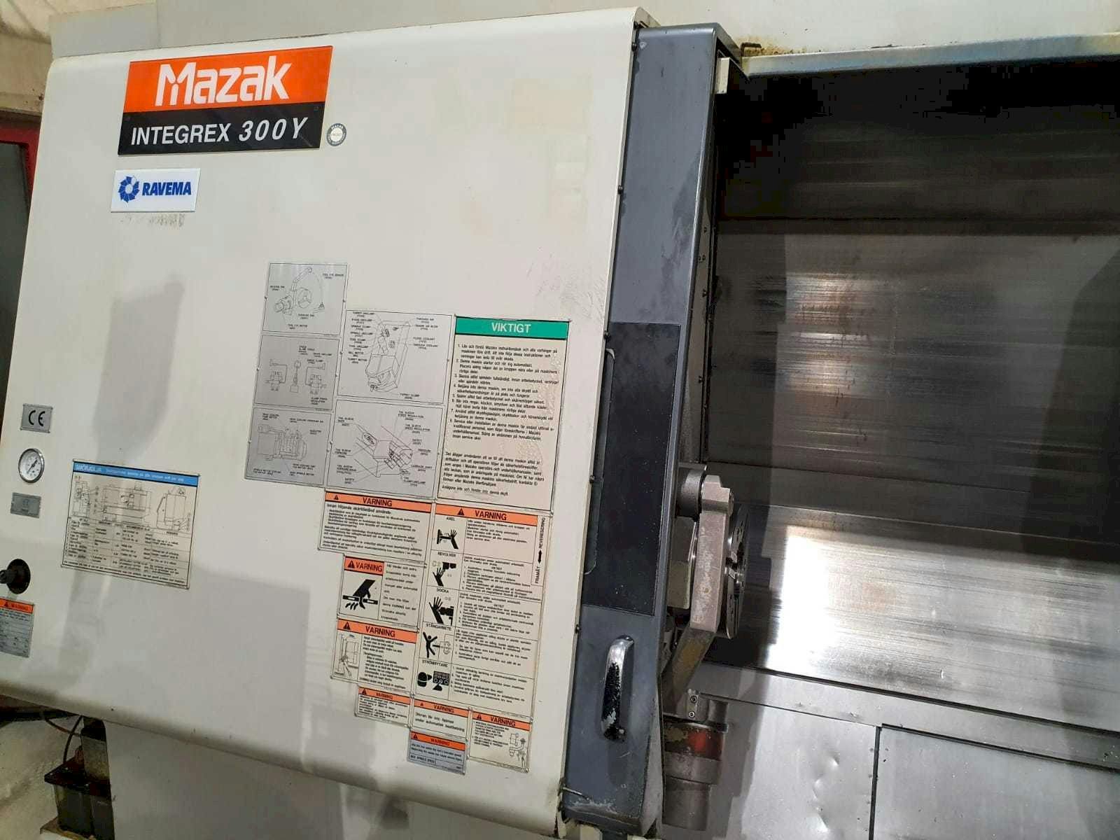 Front view of Mazak Integrex 300Y  machine