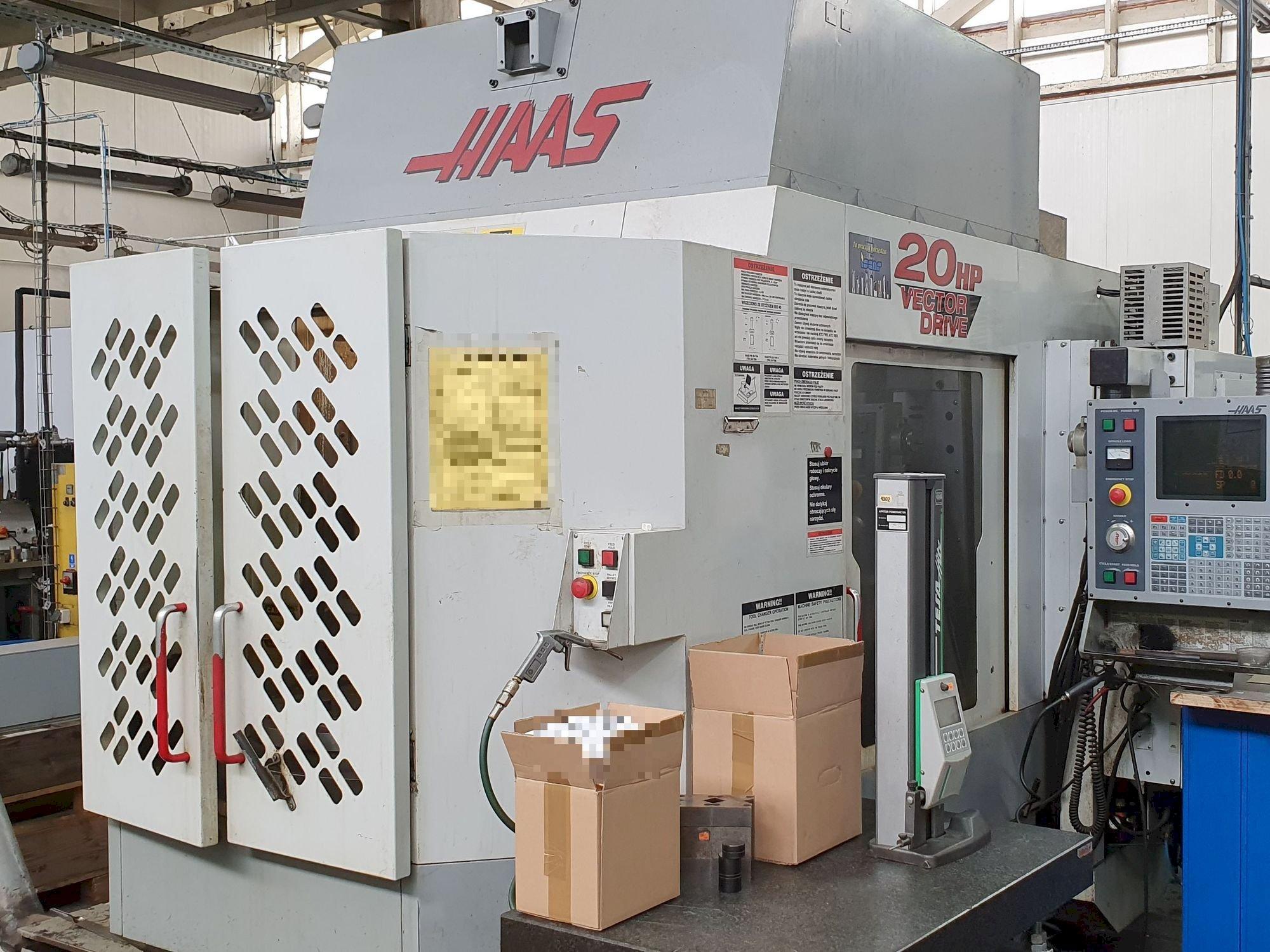 Front view of HAAS HS-1RP HE  machine