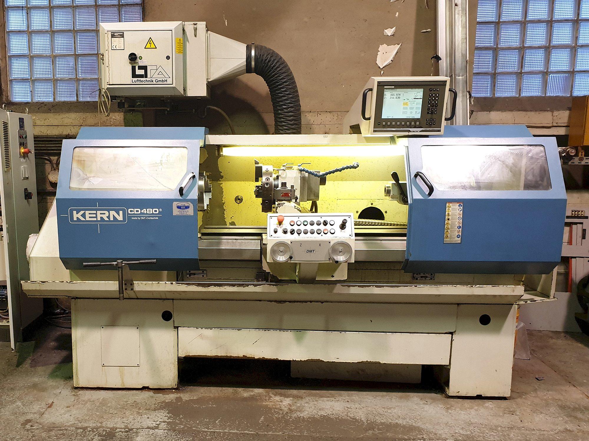 Front view of KERN CD 480 Machine