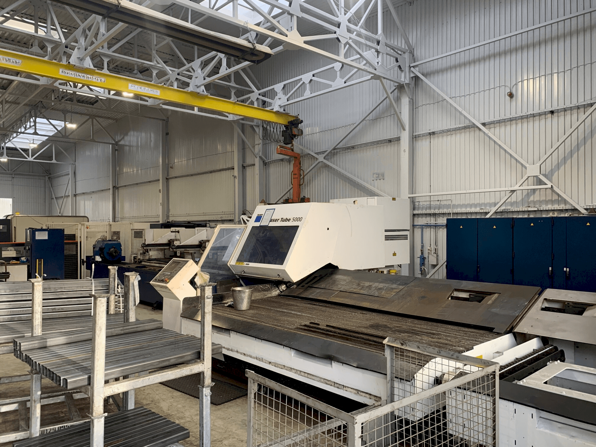 Front view of TRUMPF TruLaser Tube 5000  machine