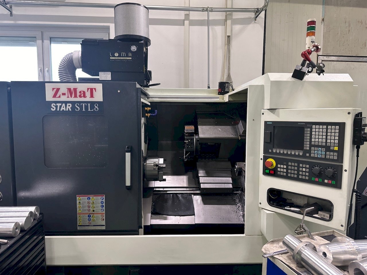 Front view of Z-MAT STAR STL 8  machine