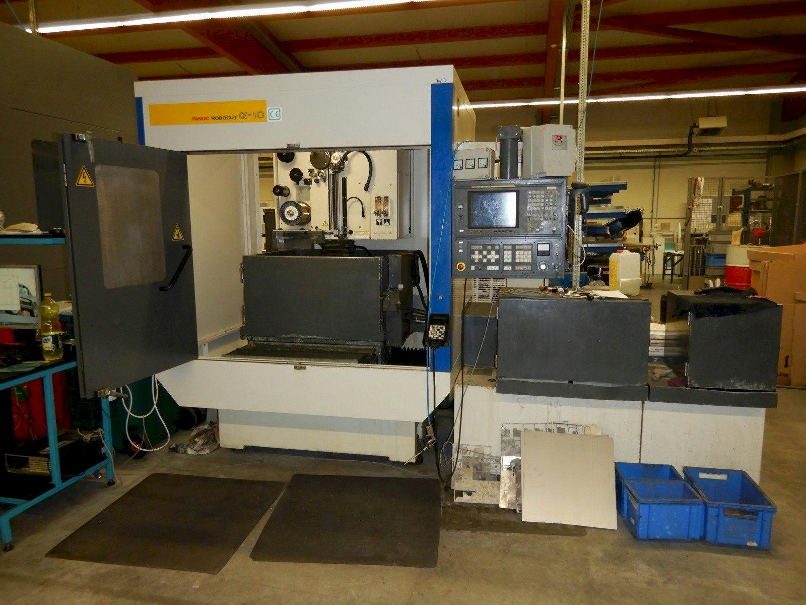 Front view of FANUC ROBOCUT ALPHA 1C  machine