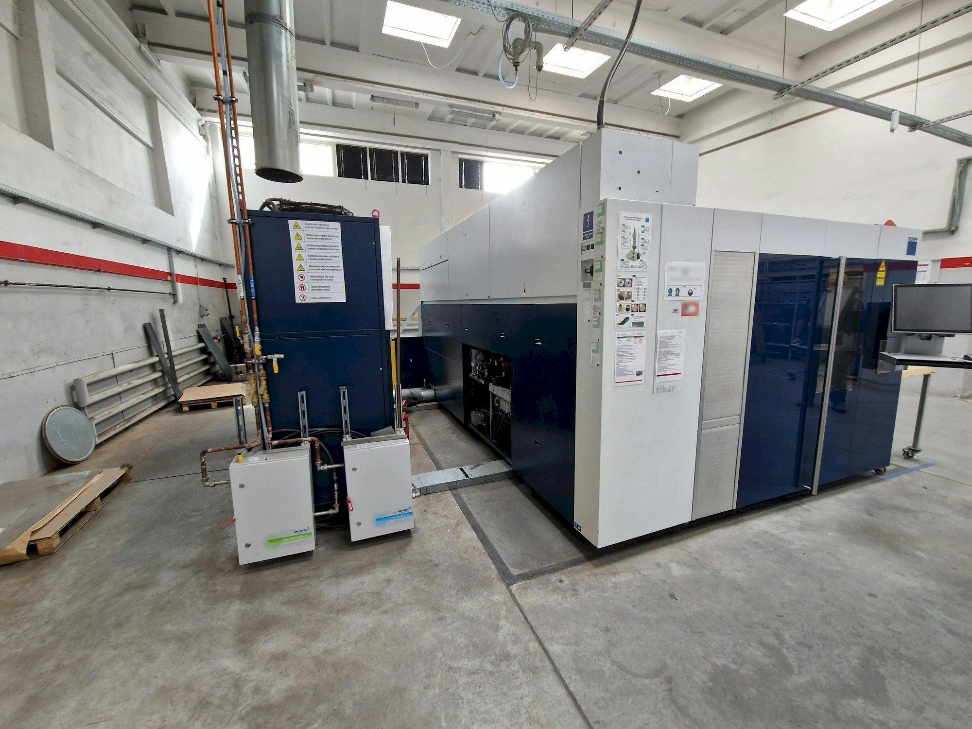 Front view of Trumpf TruLaser 3030 Fiber  machine