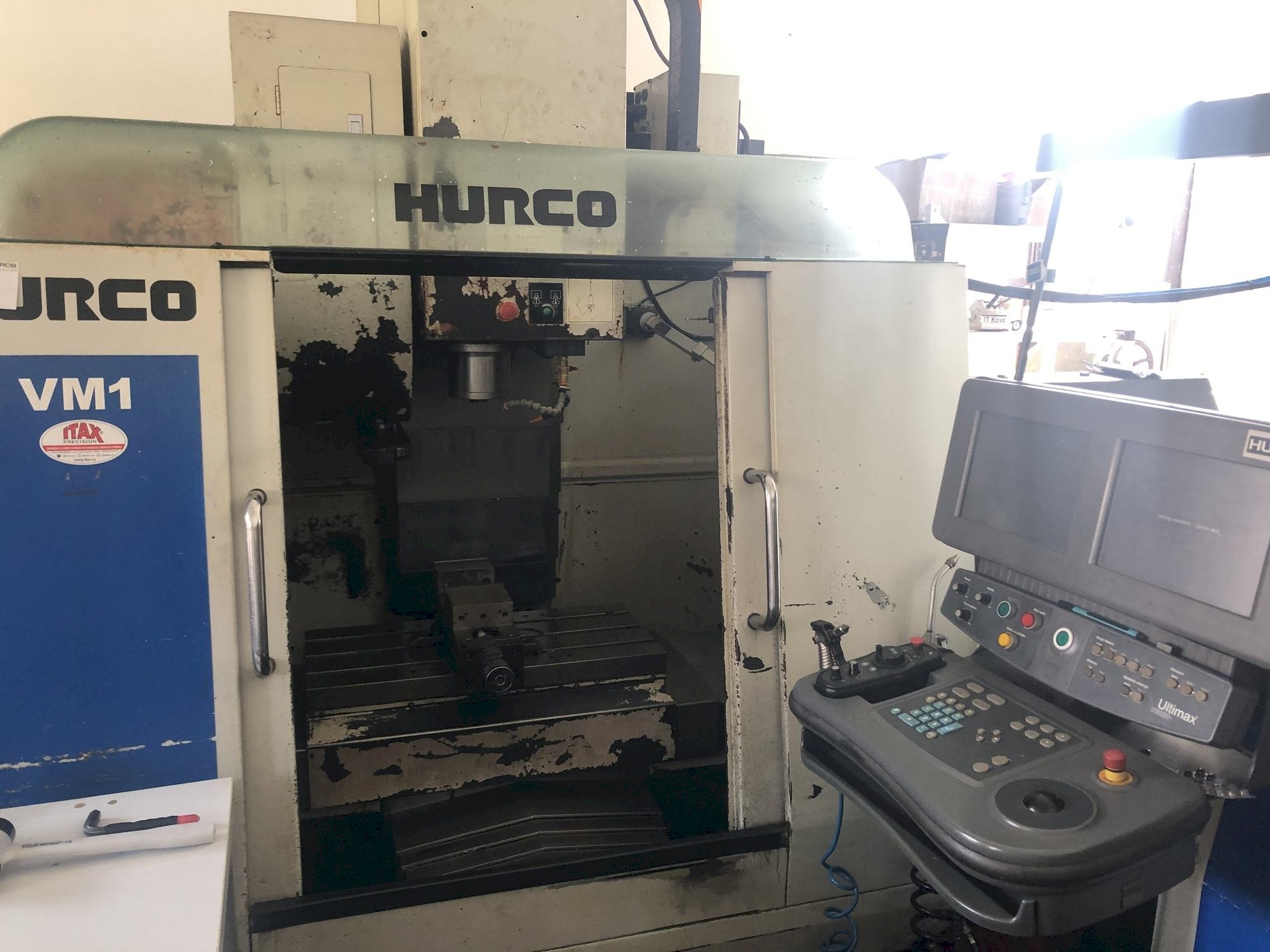 Front view of Hurco VM 1  machine