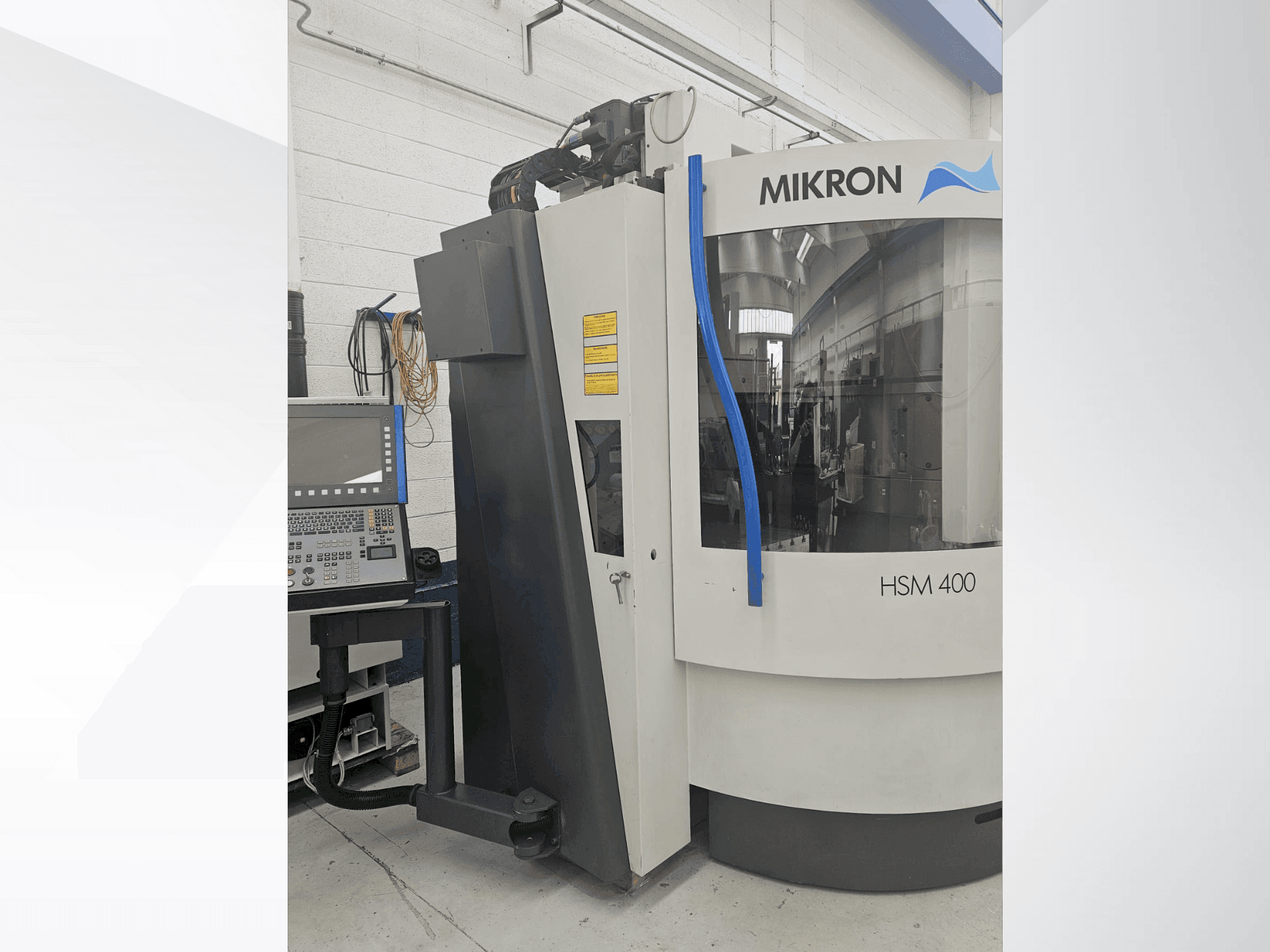 Front view of MIKRON HSM 400  machine