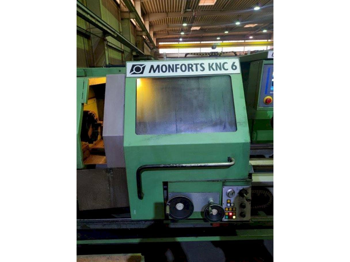 Front view of Monforts KNC6 x 2000  machine