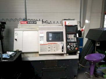 Front view of Mazak QT NEXUS 100  machine