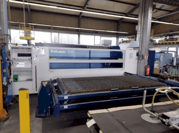 Front view of TRUMPF TruLaser 1030  machine