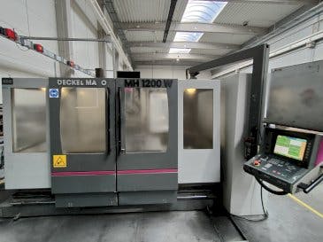 Front view of Maho MH 1200W  machine