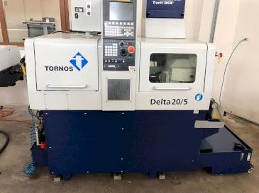 Front view of Tornos Delta 20/5  machine