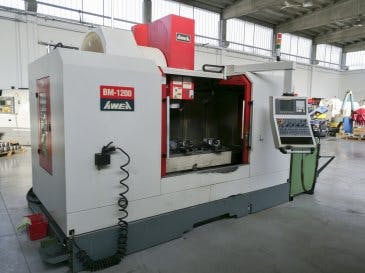 Left view of AWEA BM-1200 machine