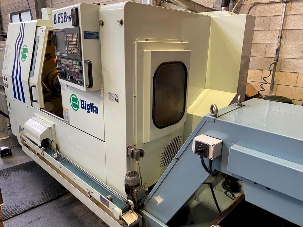 Side view of Biglia B658 YS  machine