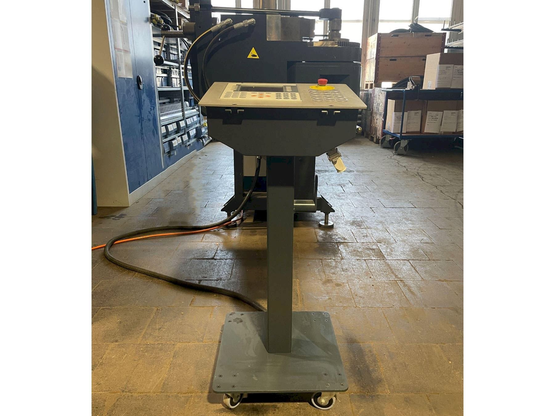 Left side view of Thoman FK50-3A-NC machine